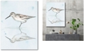 Courtside Market Sandpiper Reflections II Gallery-Wrapped Canvas Wall Art - 18" x 24"